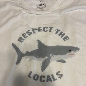 White Shark Graphic Tee
